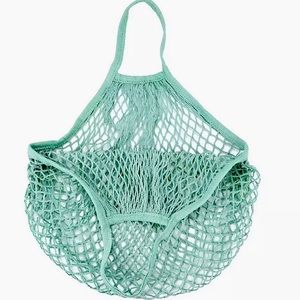 Teal mesh net produce bag *brand new*